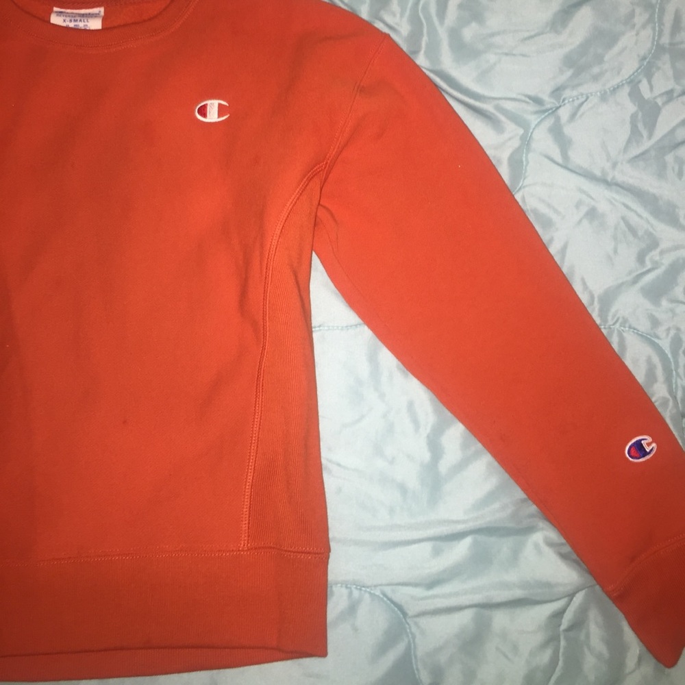 Orange Champion Crew Neck🍊